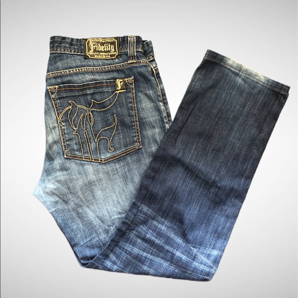 Fidelity Charger boot cut jeans
